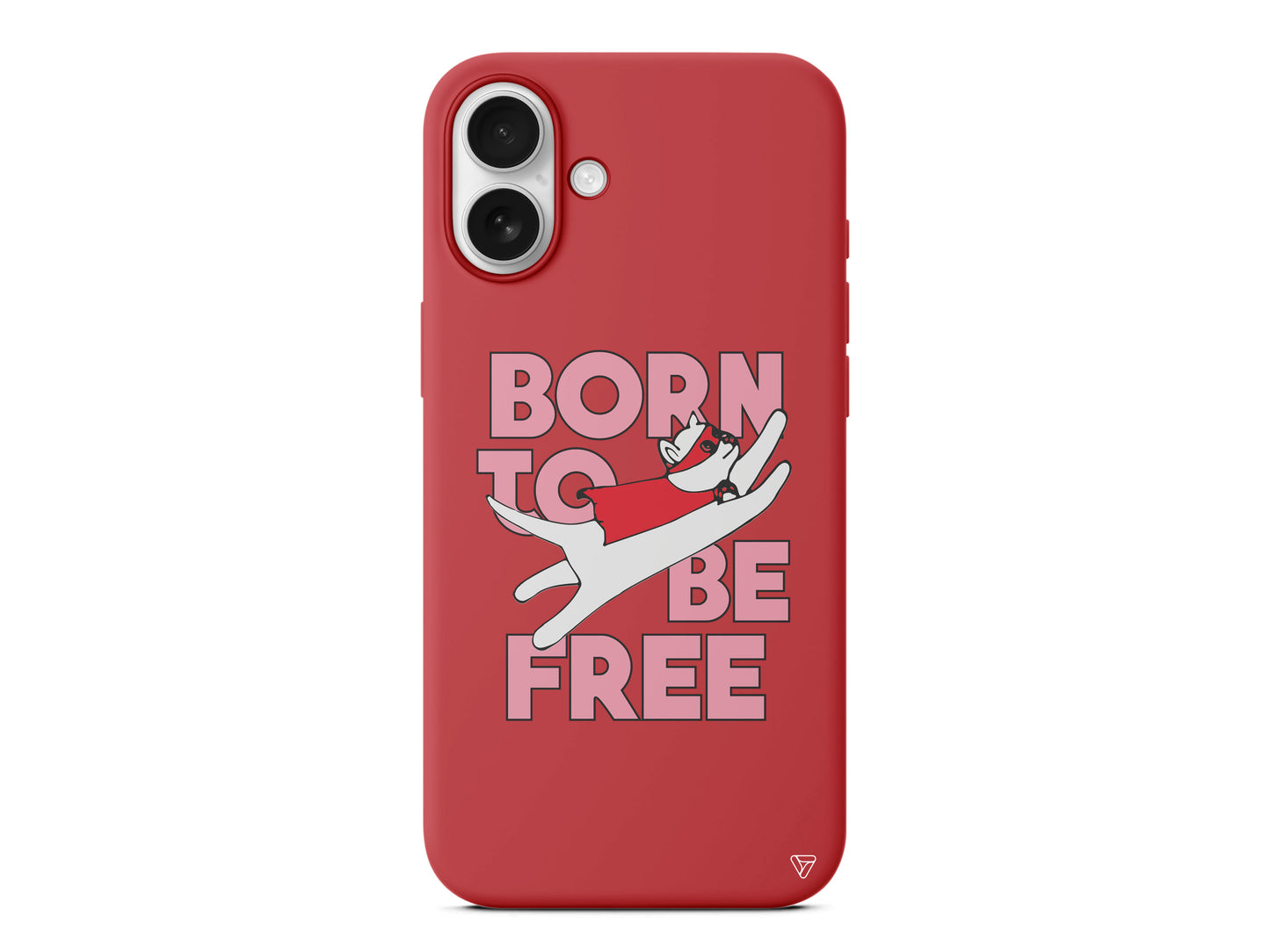 Born to be Free Lansman Model İçi Kadife Silikon Telefon Kılıfı – Plus Serisine Özel