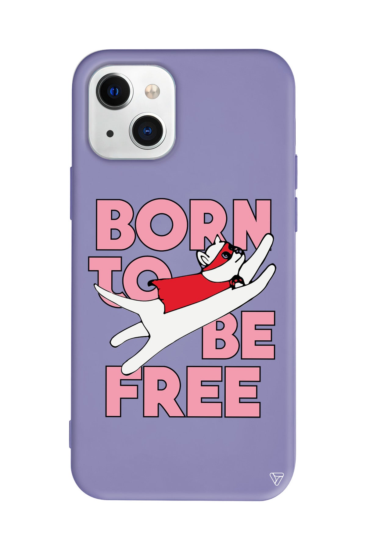 Born to be Free Lansman Model İçi Kadife Silikon Telefon Kılıfı – Plus Serisine Özel
