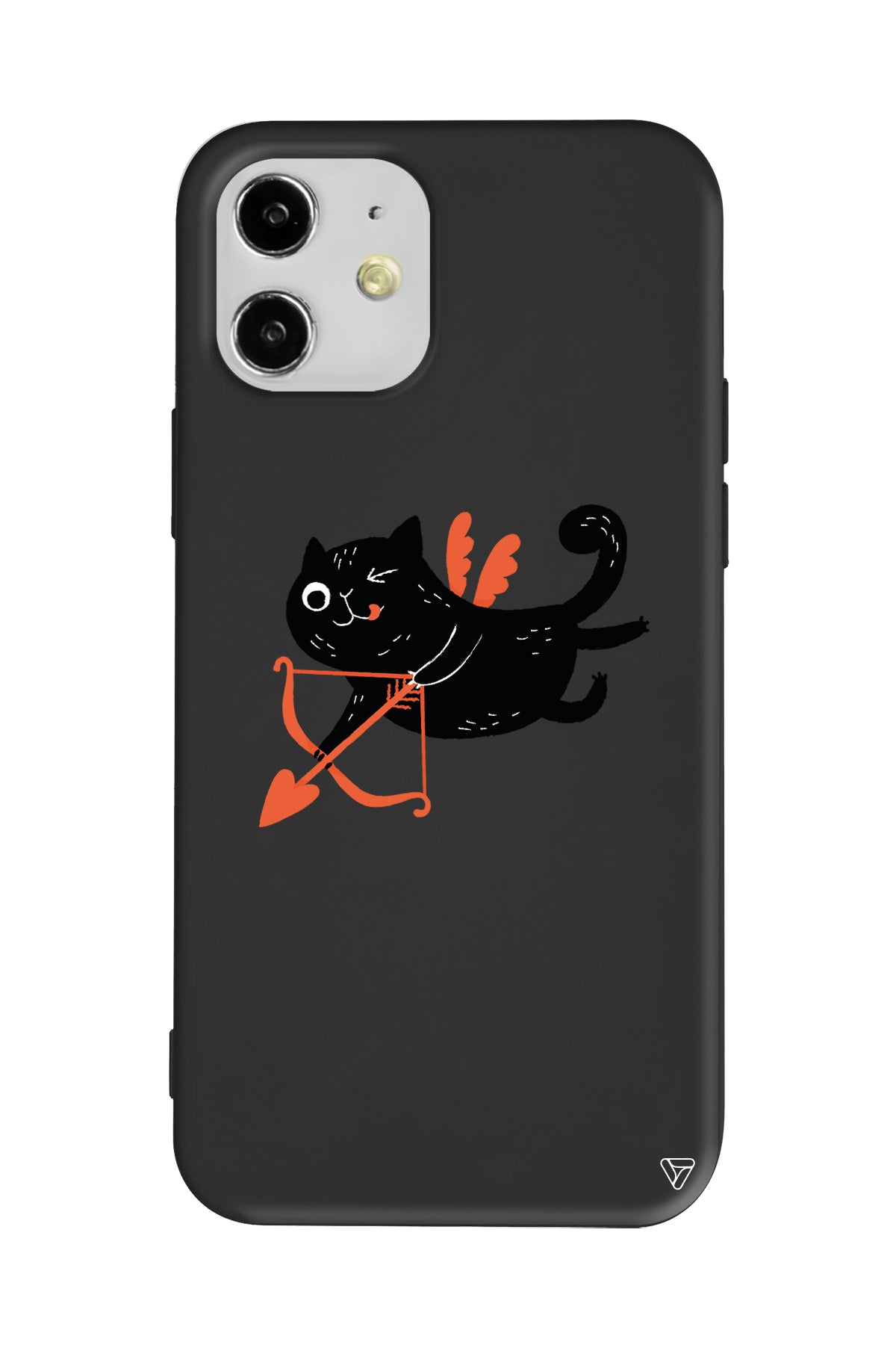 Kedi Eros Lansman Model İçi Kadife Silikon Telefon Kılıfı