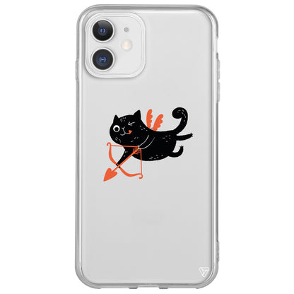 Kedi Eros Lansman Model İçi Kadife Silikon Telefon Kılıfı