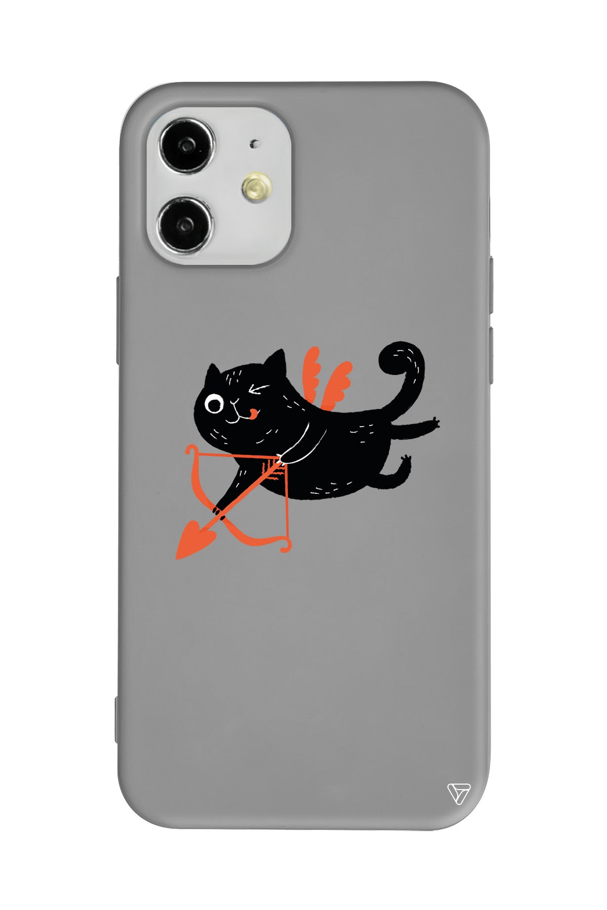 Kedi Eros Lansman Model İçi Kadife Silikon Telefon Kılıfı