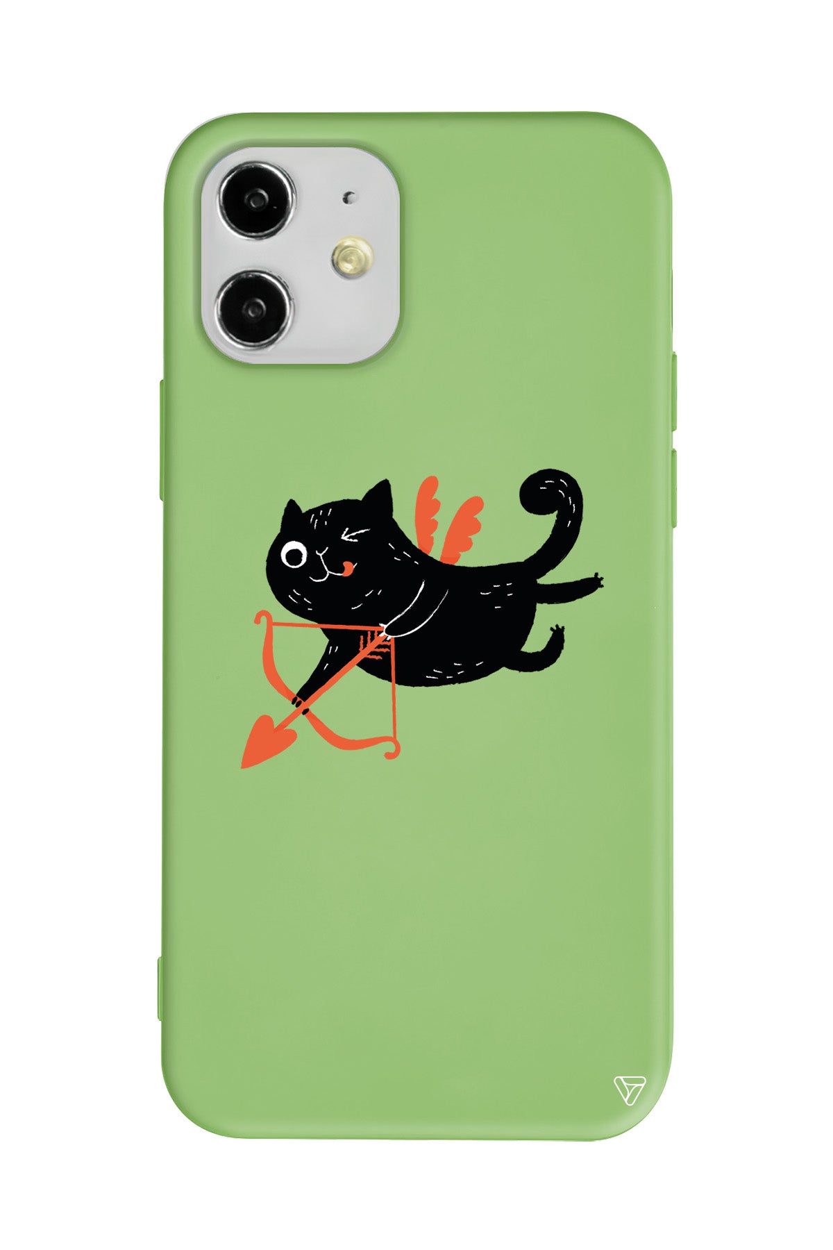 Kedi Eros Lansman Model İçi Kadife Silikon Telefon Kılıfı