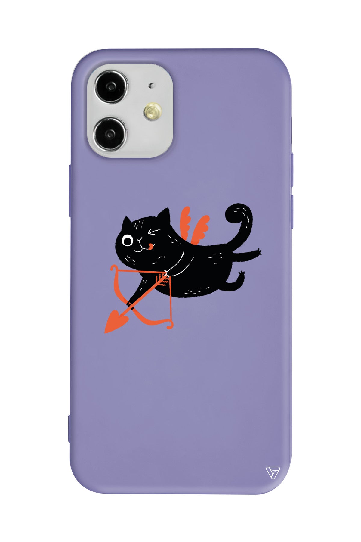 Kedi Eros Lansman Model İçi Kadife Silikon Telefon Kılıfı