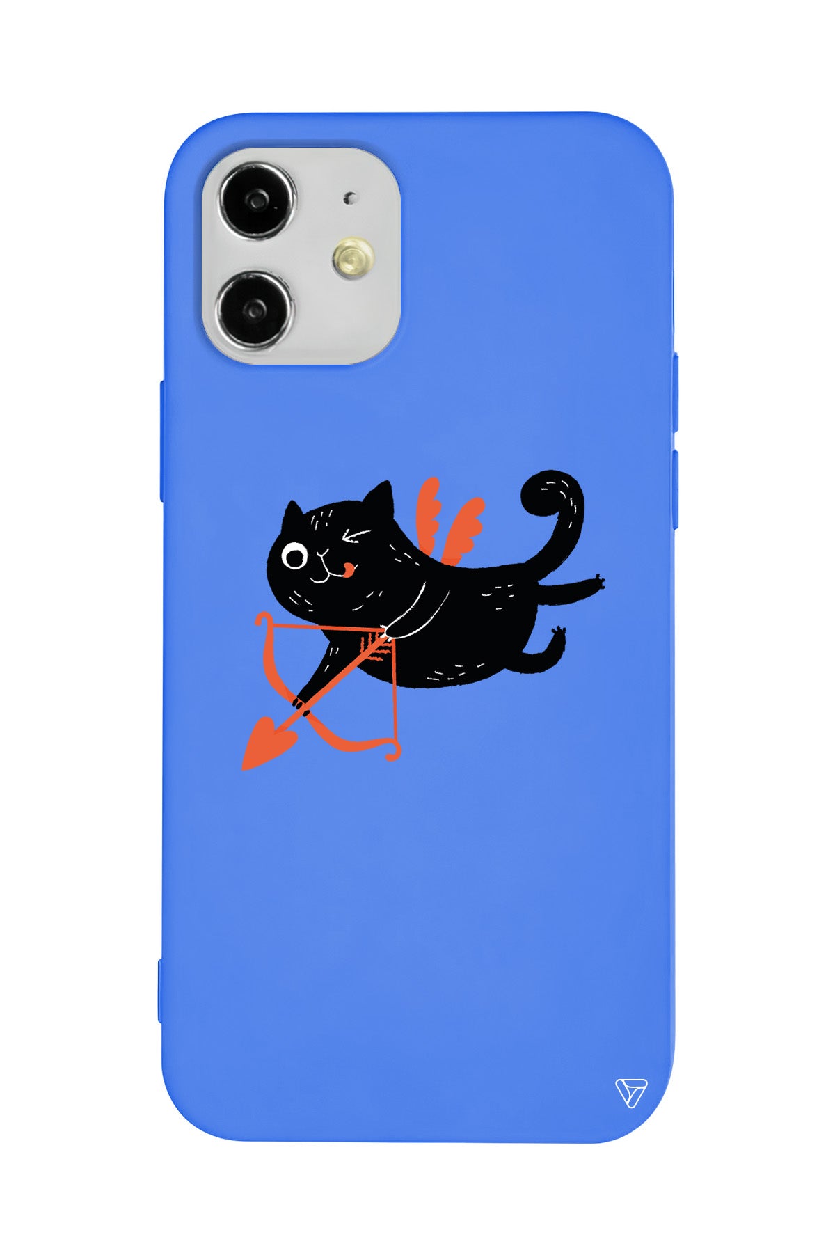 Kedi Eros Lansman Model İçi Kadife Silikon Telefon Kılıfı