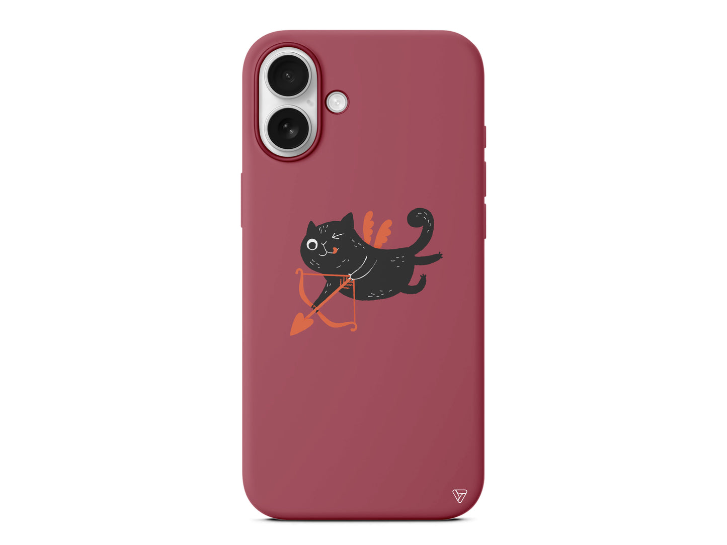 Kedi Eros Lansman Model İçi Kadife Silikon Telefon Kılıfı