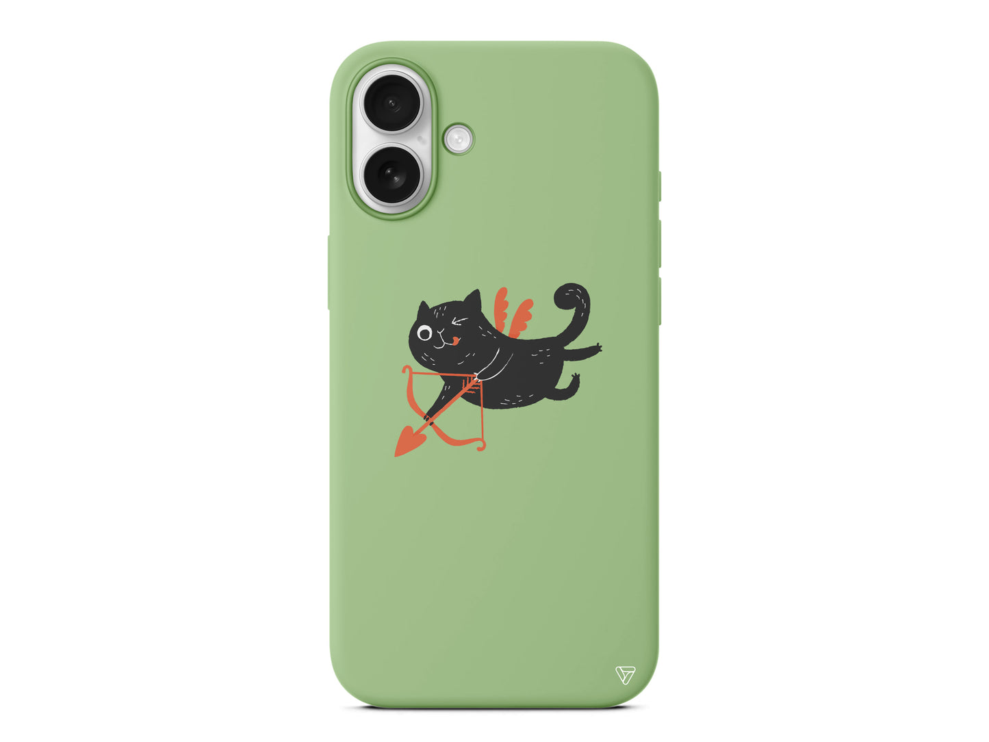 Kedi Eros Lansman Model İçi Kadife Silikon Telefon Kılıfı – Plus Serisine Özel