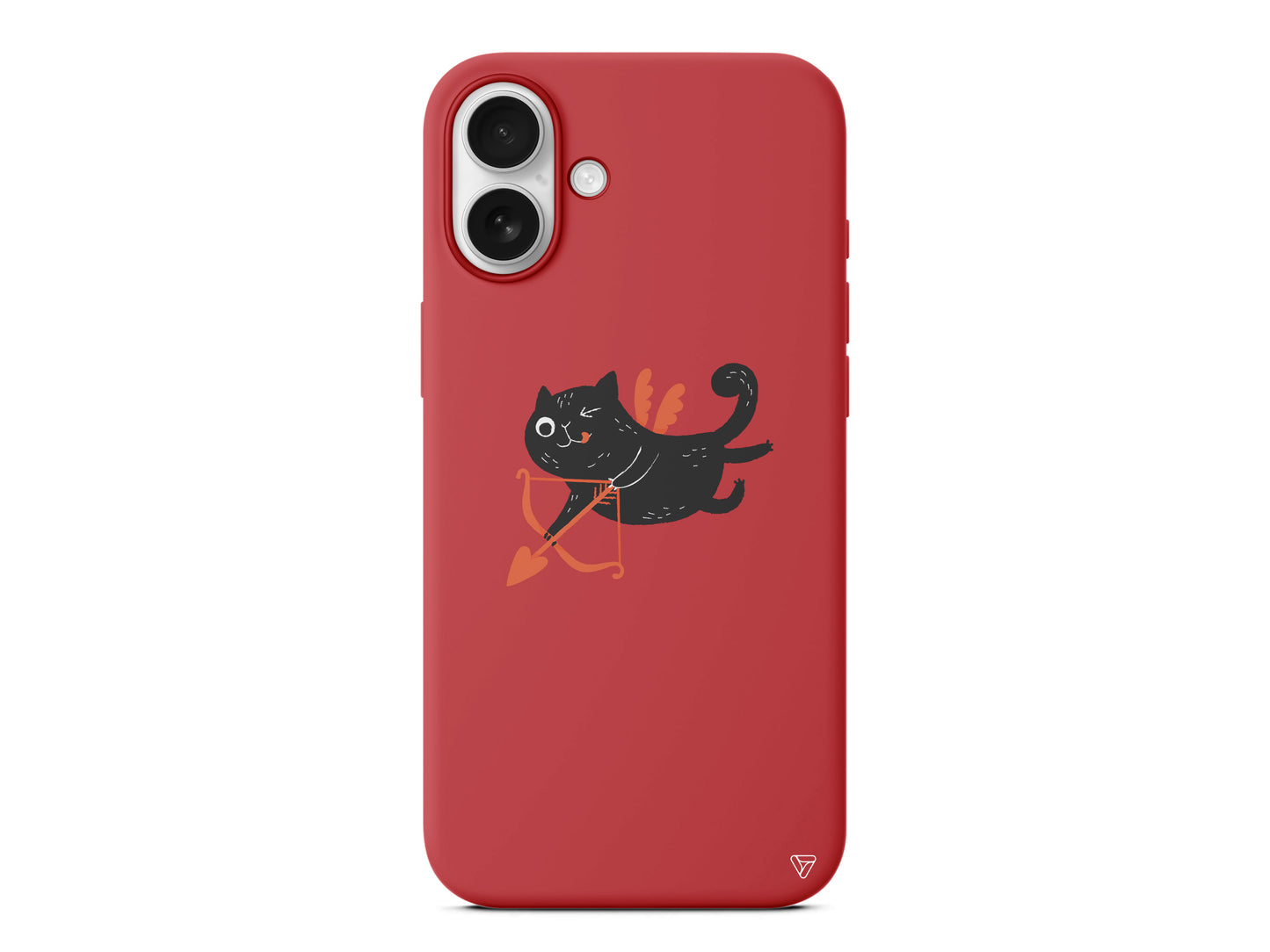 Kedi Eros Lansman Model İçi Kadife Silikon Telefon Kılıfı – Plus Serisine Özel