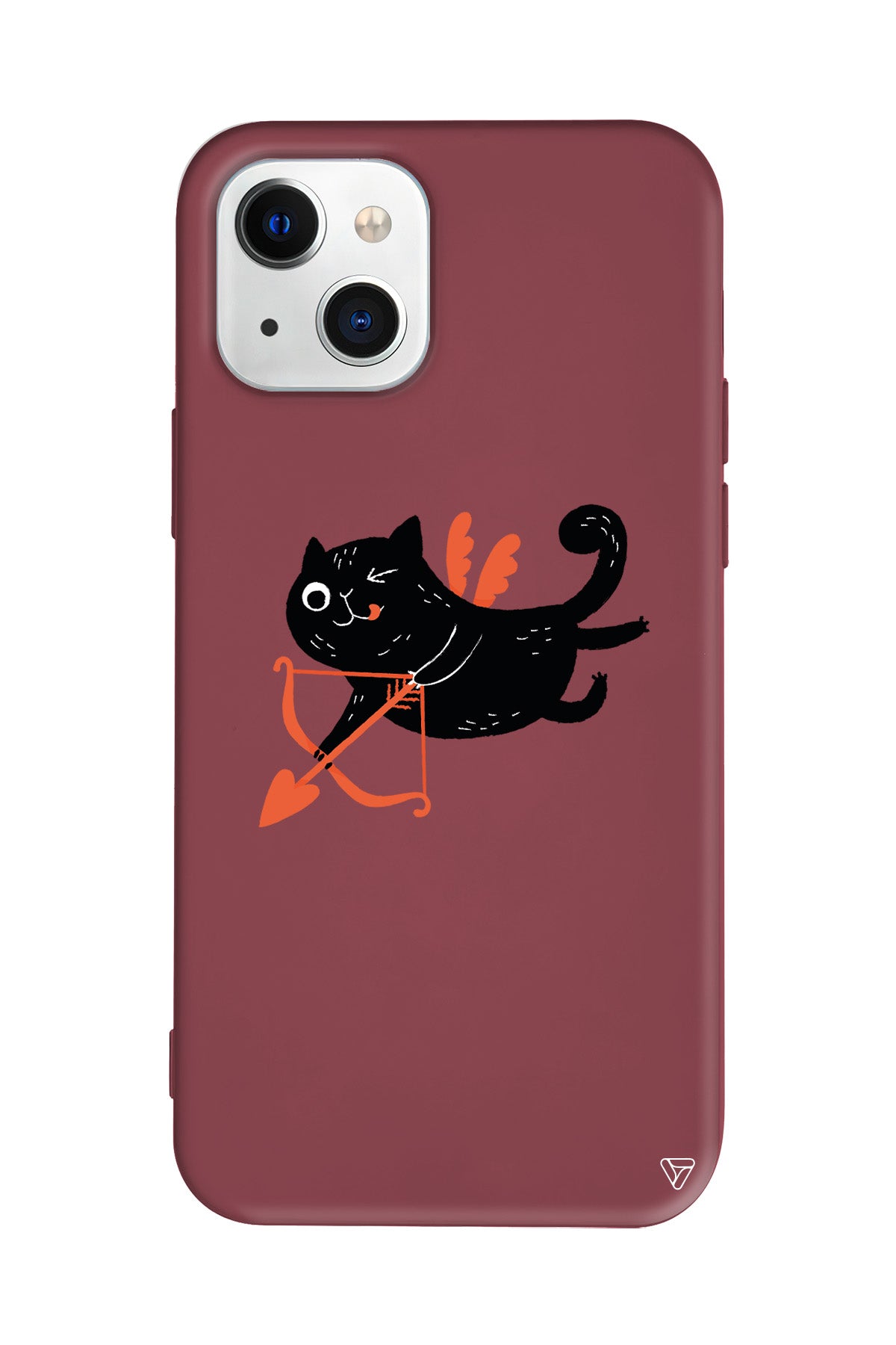 Kedi Eros Lansman Model İçi Kadife Silikon Telefon Kılıfı – Plus Serisine Özel