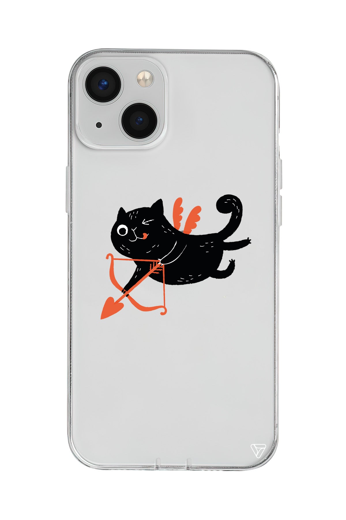 Kedi Eros Lansman Model İçi Kadife Silikon Telefon Kılıfı