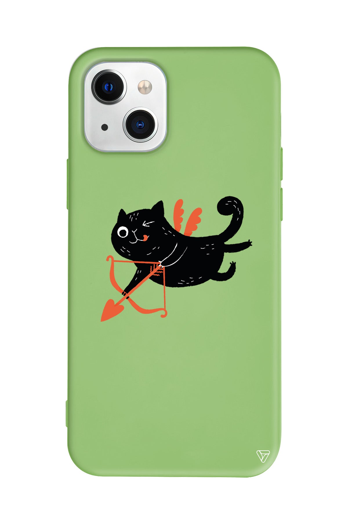 Kedi Eros Lansman Model İçi Kadife Silikon Telefon Kılıfı