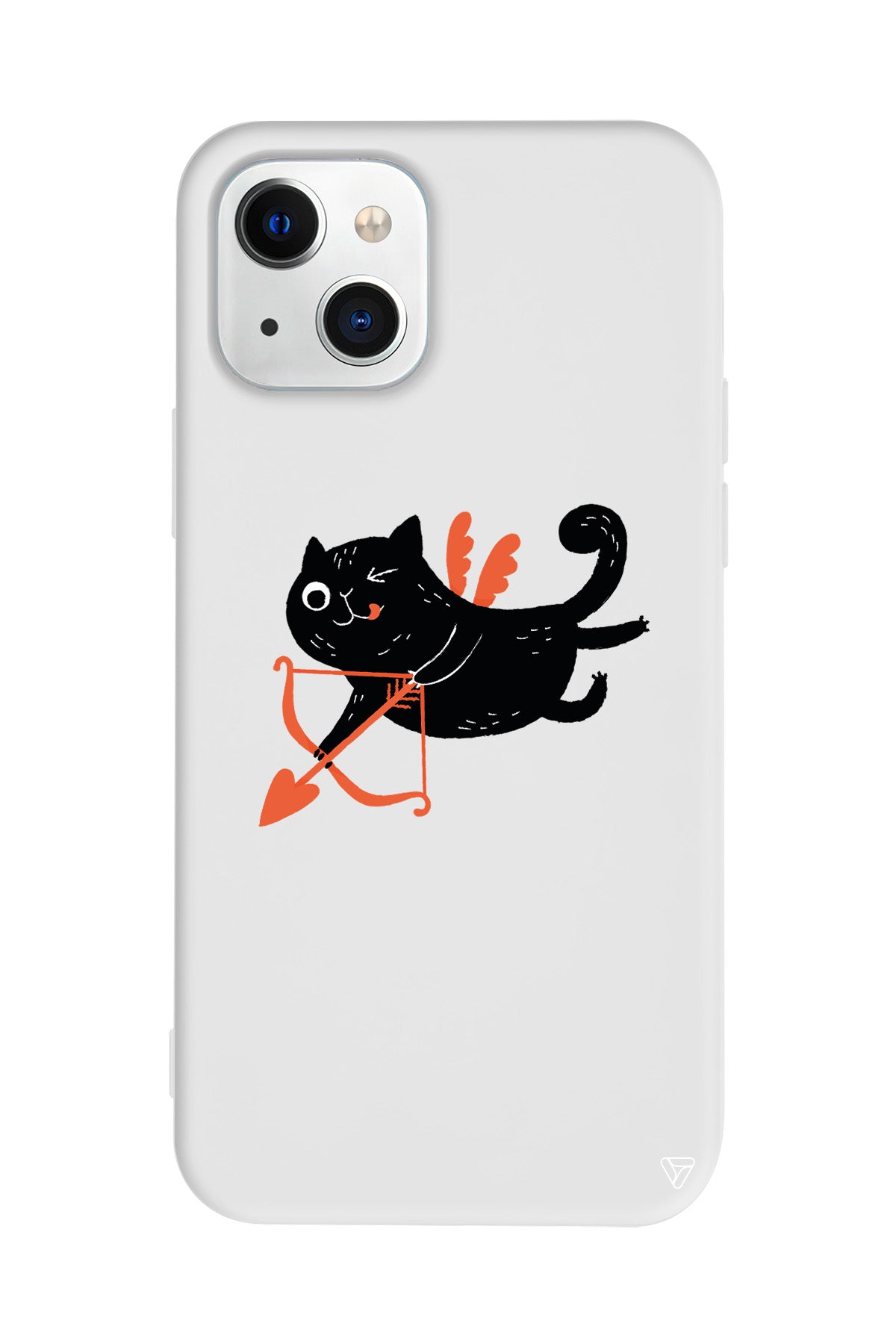 Kedi Eros Lansman Model İçi Kadife Silikon Telefon Kılıfı – Plus Serisine Özel