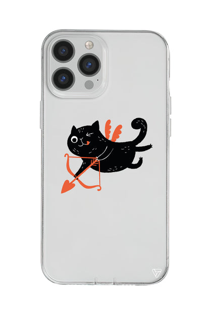 Kedi Eros Lansman Model İçi Kadife Silikon Telefon Kılıfı