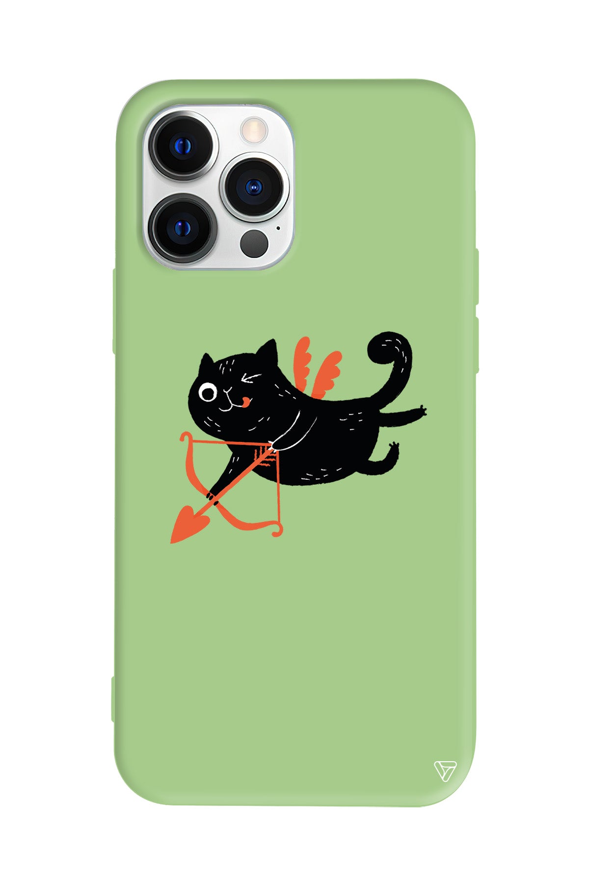 Kedi Eros Lansman Model İçi Kadife Silikon Telefon Kılıfı