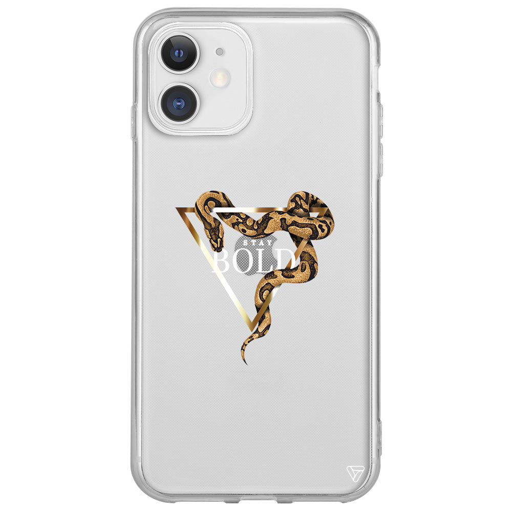 Bold Yılan Lansman Model İçi Kadife Silikon Telefon Kılıfı