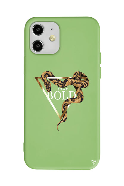 Bold Yılan Lansman Model İçi Kadife Silikon Telefon Kılıfı