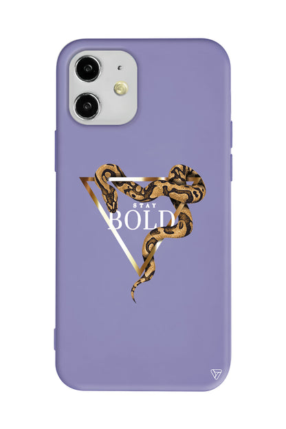 Bold Yılan Lansman Model İçi Kadife Silikon Telefon Kılıfı