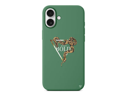 Bold Yılan Lansman Model İçi Kadife Silikon Telefon Kılıfı