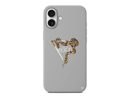 Bold Yılan Lansman Model İçi Kadife Silikon Telefon Kılıfı