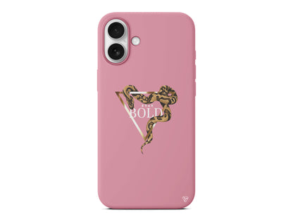 Bold Yılan Lansman Model İçi Kadife Silikon Telefon Kılıfı