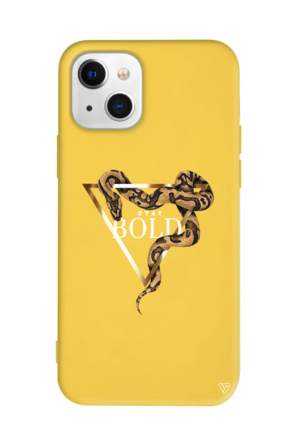 Bold Yılan Lansman Model İçi Kadife Silikon Telefon Kılıfı – Plus Serisine Özel