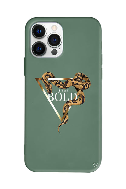 Bold Yılan Lansman Model İçi Kadife Silikon Telefon Kılıfı