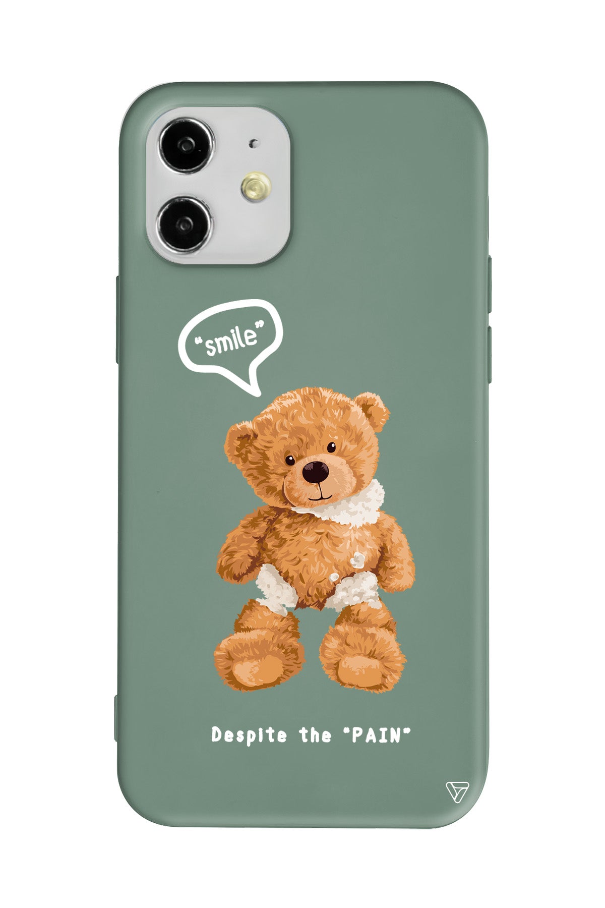 Ayıcık Lansman Model İçi Kadife Silikon Telefon Kılıfı