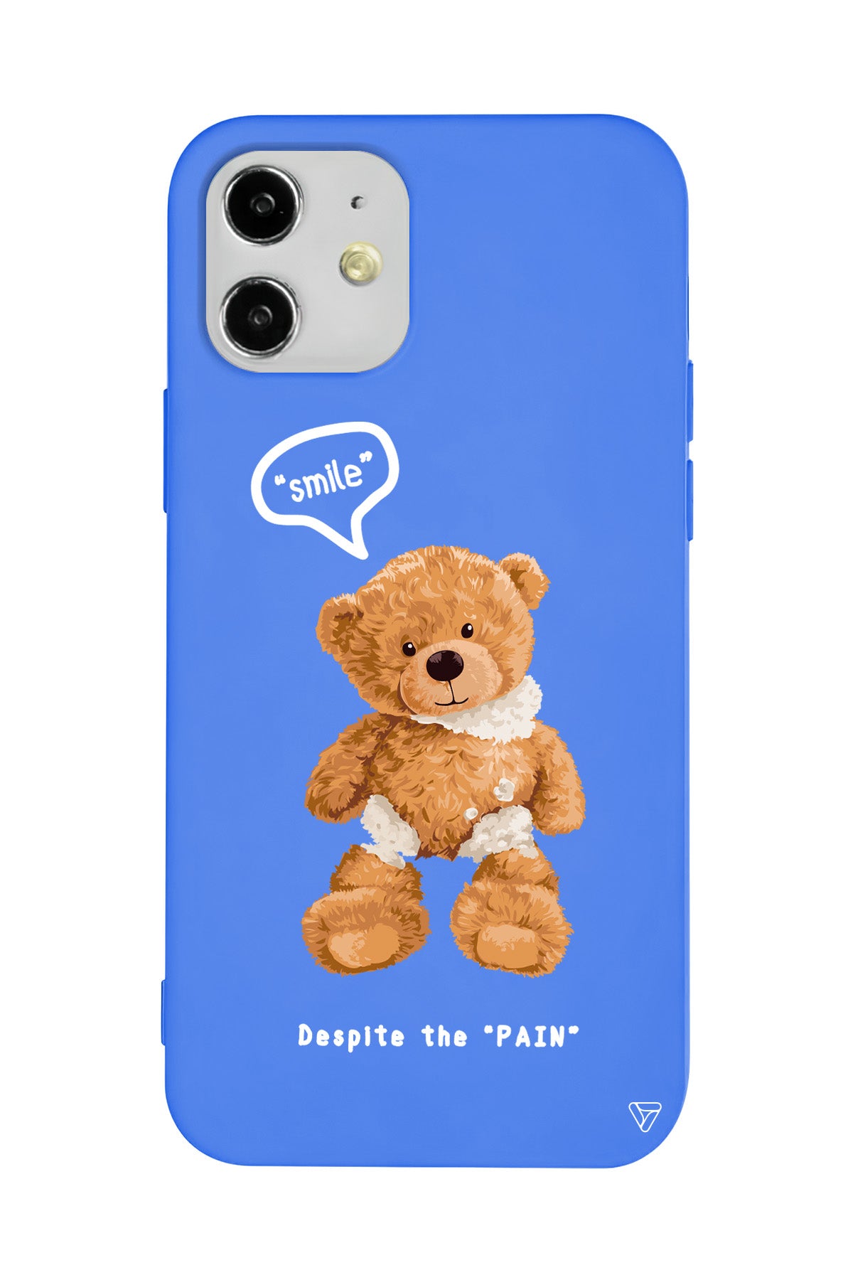 Ayıcık Lansman Model İçi Kadife Silikon Telefon Kılıfı