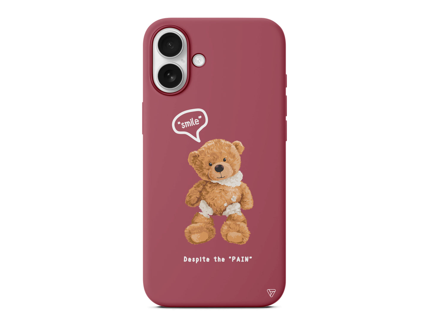 Ayıcık Lansman Model İçi Kadife Silikon Telefon Kılıfı – Plus Serisine Özel