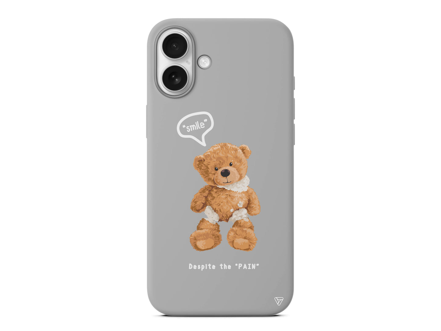 Ayıcık Lansman Model İçi Kadife Silikon Telefon Kılıfı