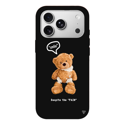 Ayıcık Lansman Model İçi Kadife Silikon Telefon Kılıfı