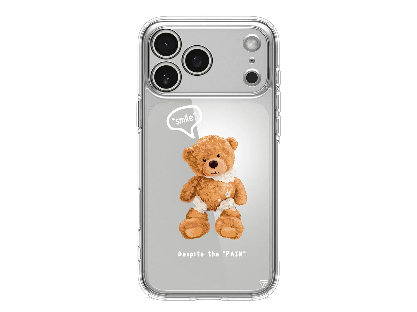 Ayıcık Lansman Model İçi Kadife Silikon Telefon Kılıfı