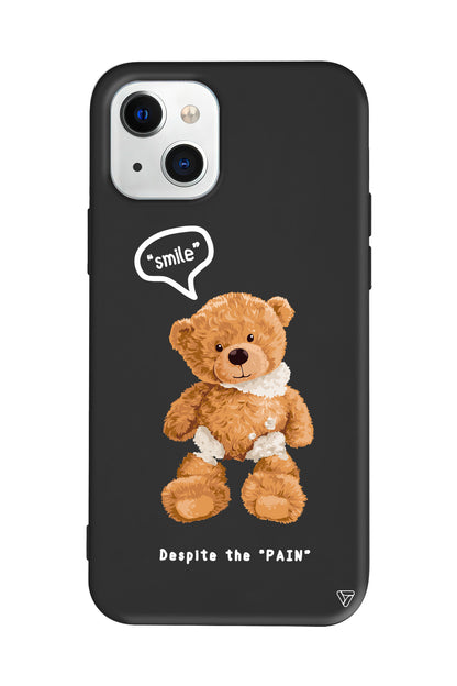 Ayıcık Lansman Model İçi Kadife Silikon Telefon Kılıfı – Plus Serisine Özel