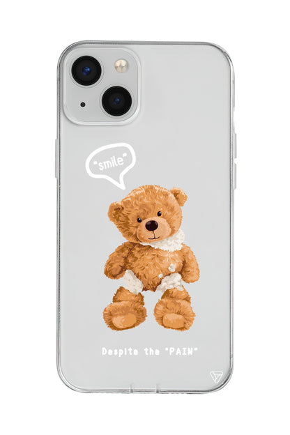 Ayıcık Lansman Model İçi Kadife Silikon Telefon Kılıfı