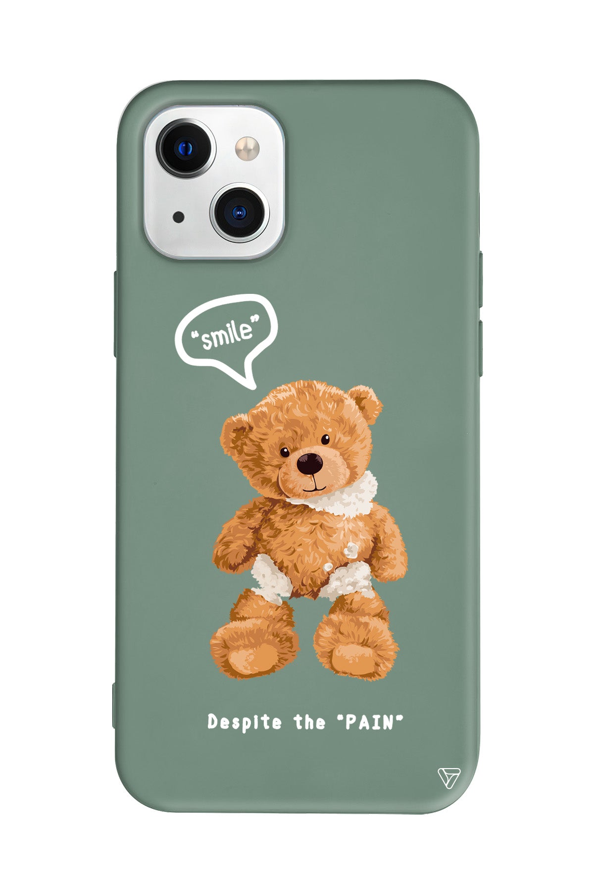 Ayıcık Lansman Model İçi Kadife Silikon Telefon Kılıfı