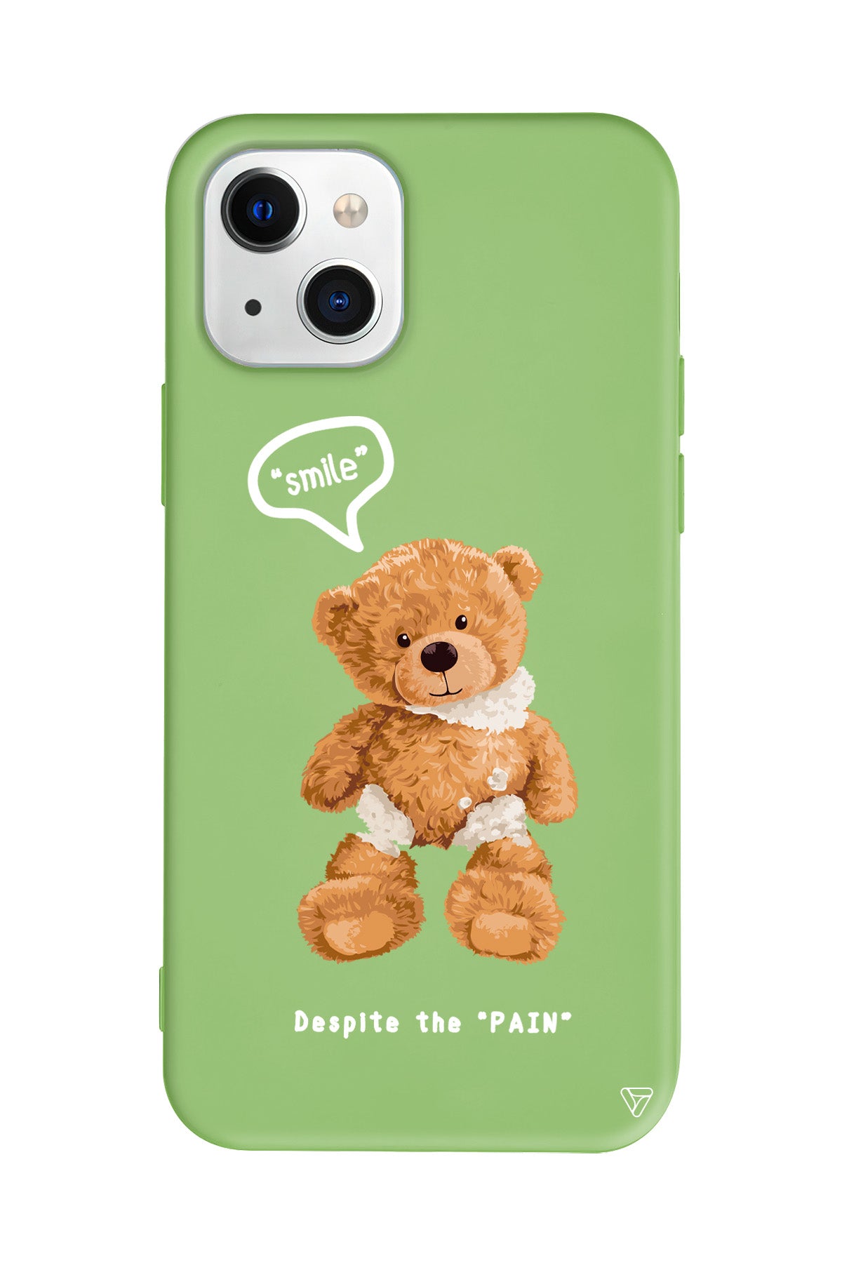 Ayıcık Lansman Model İçi Kadife Silikon Telefon Kılıfı