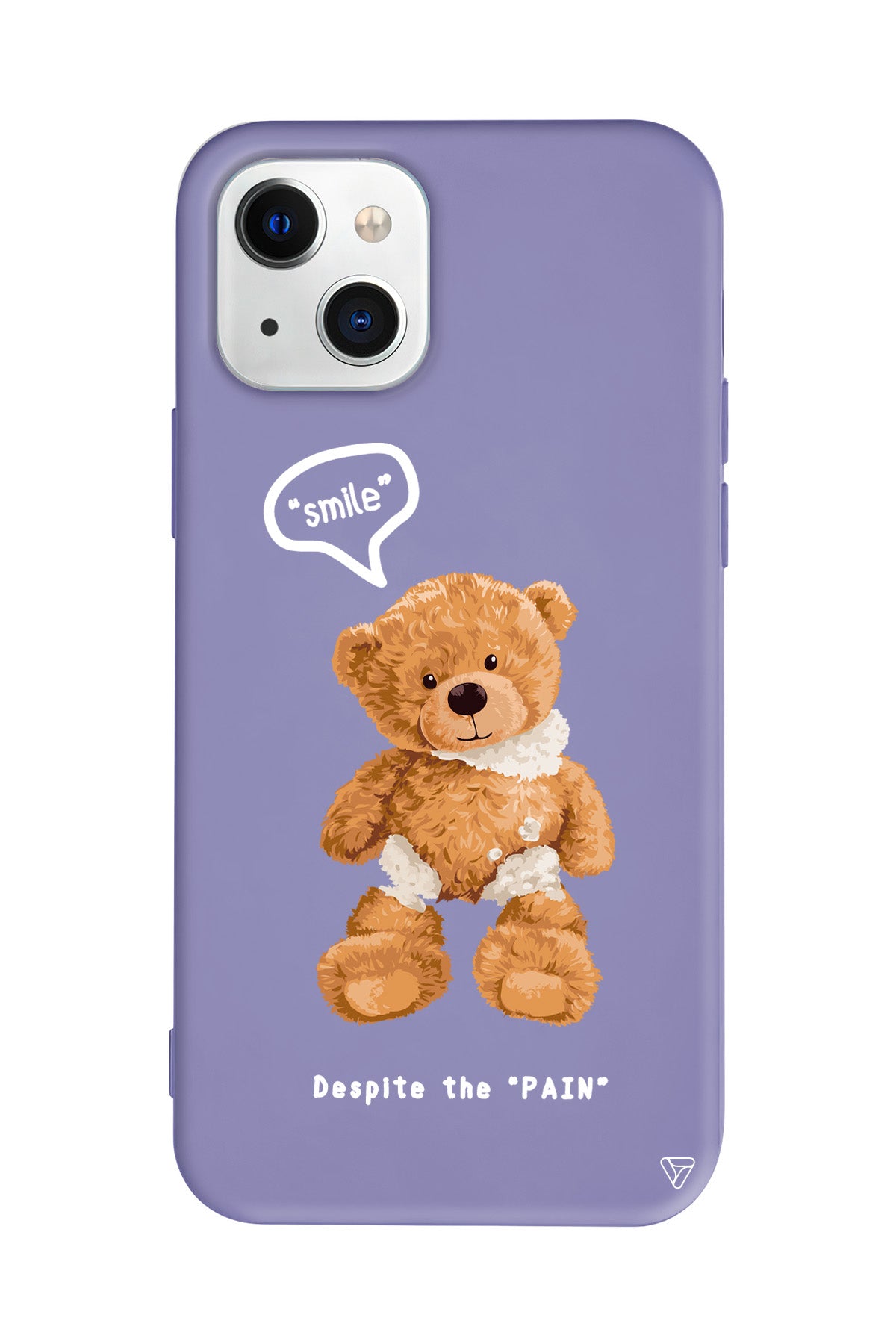 Ayıcık Lansman Model İçi Kadife Silikon Telefon Kılıfı – Plus Serisine Özel