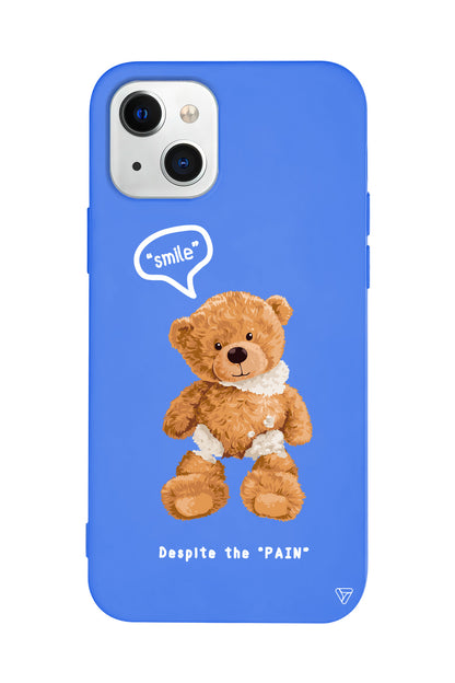 Ayıcık Lansman Model İçi Kadife Silikon Telefon Kılıfı