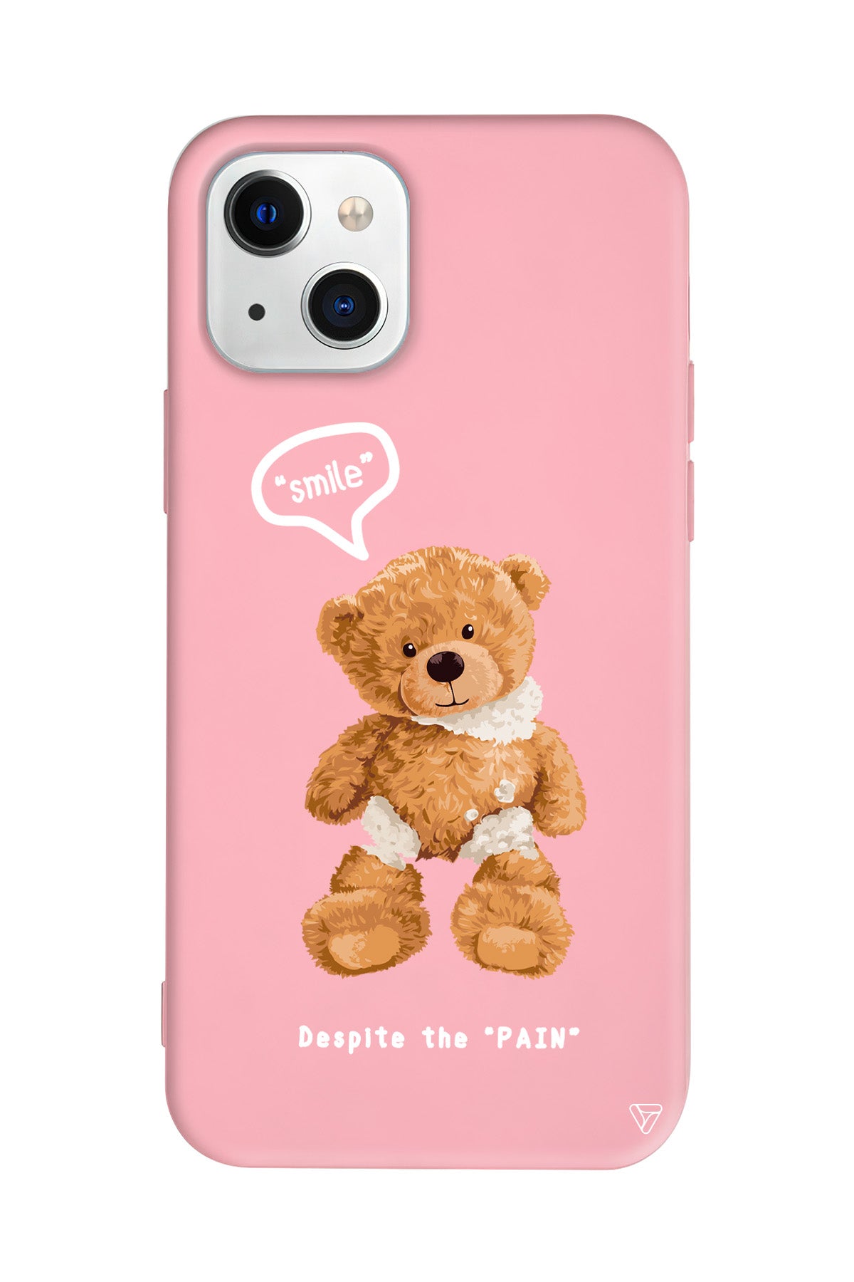 Ayıcık Lansman Model İçi Kadife Silikon Telefon Kılıfı