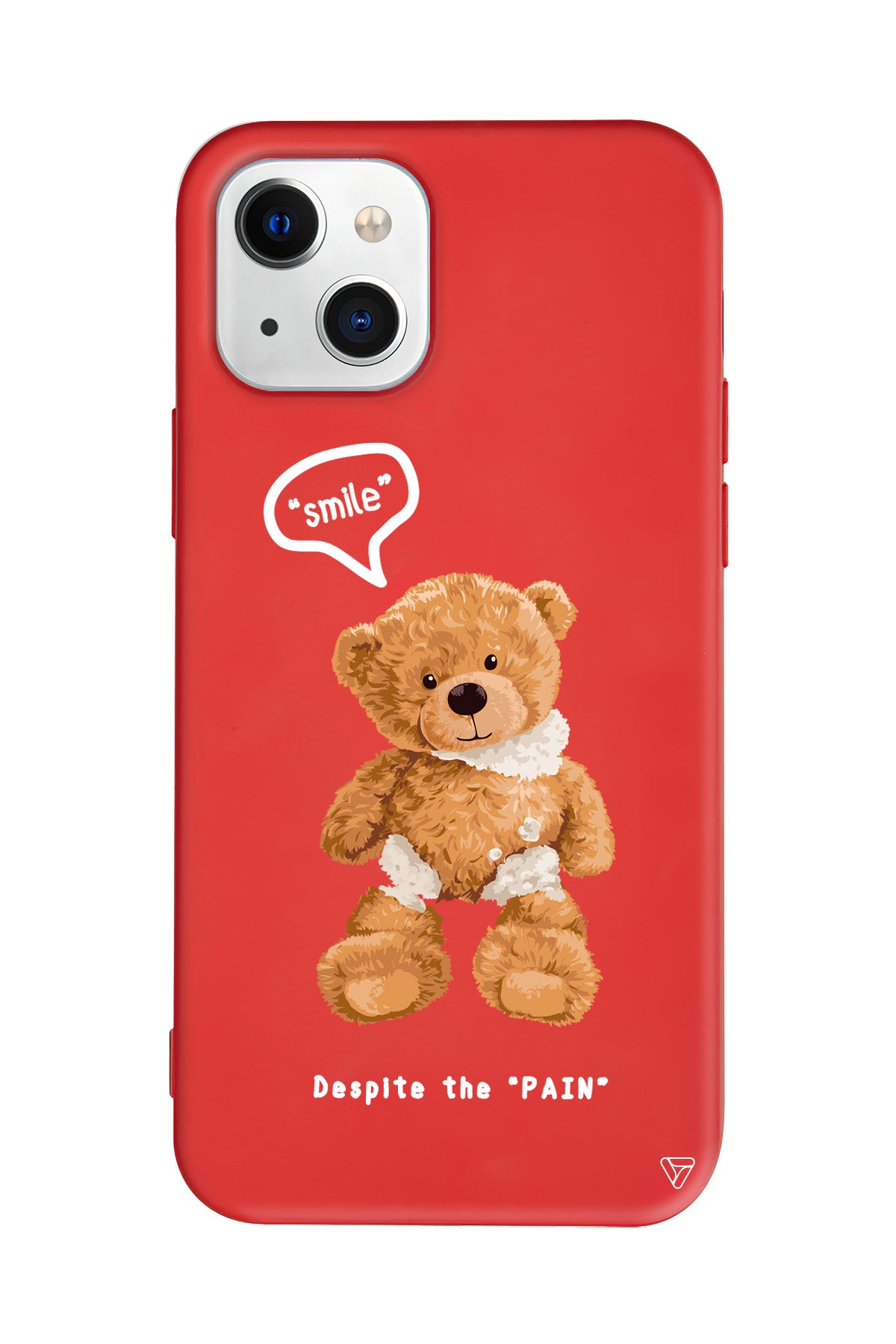 Ayıcık Lansman Model İçi Kadife Silikon Telefon Kılıfı – Plus Serisine Özel