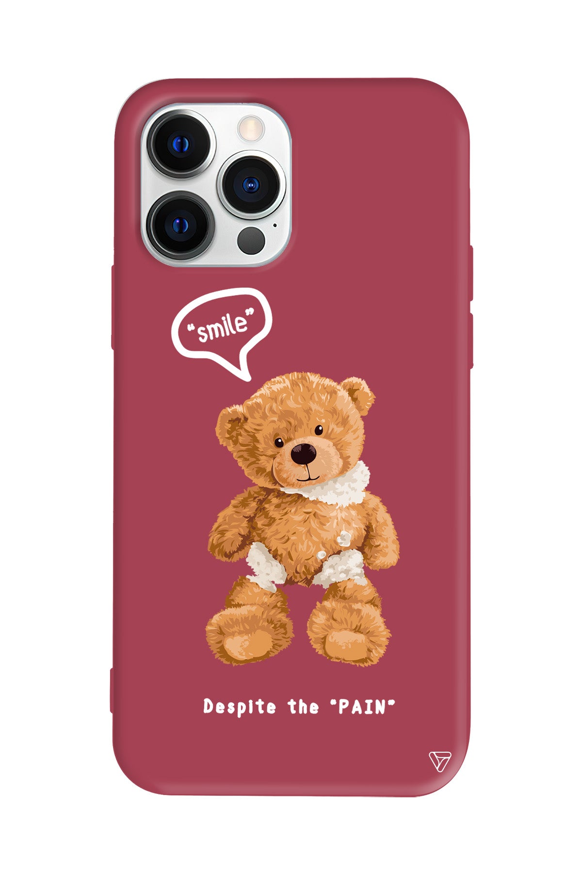 Ayıcık Lansman Model İçi Kadife Silikon Telefon Kılıfı