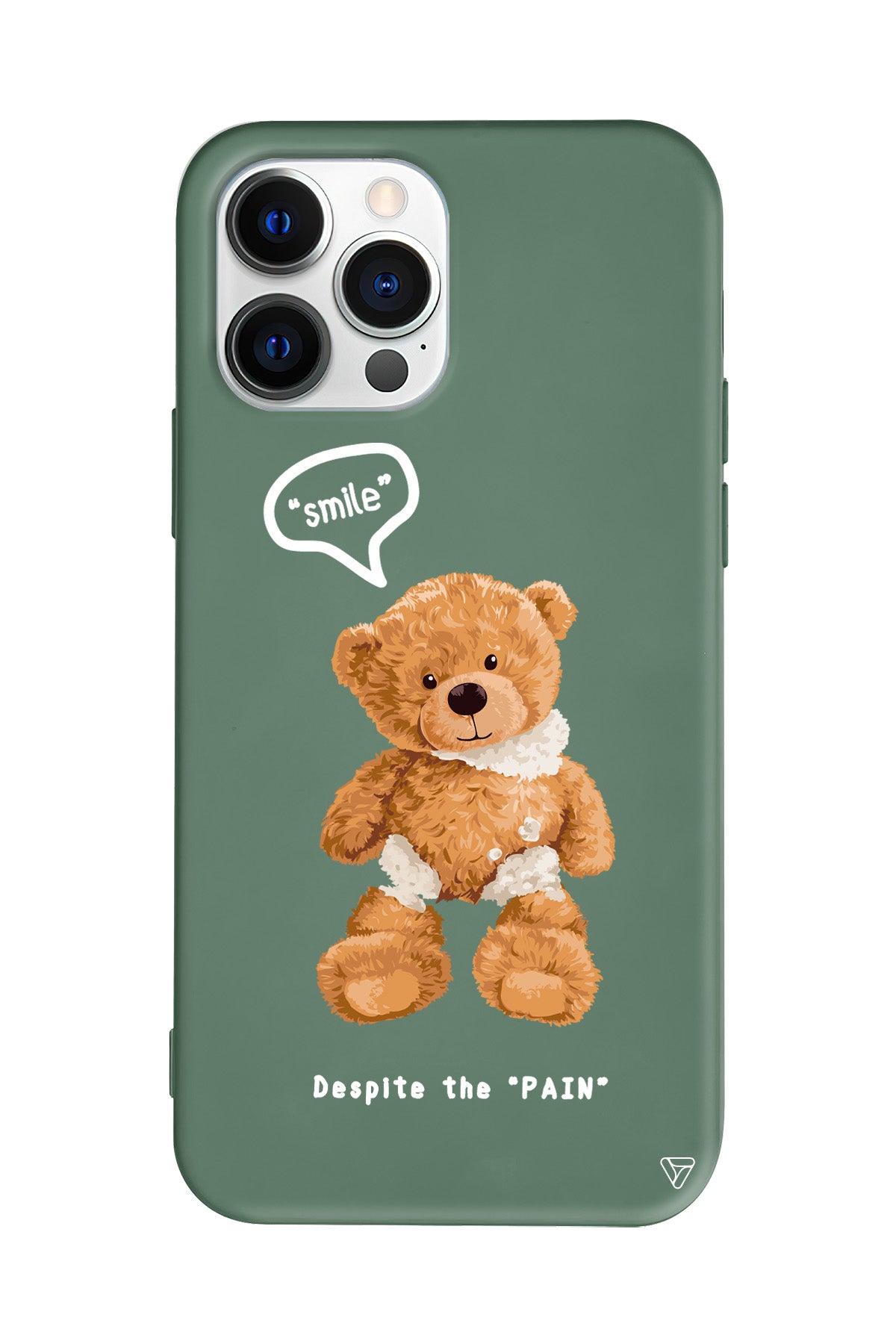 Ayıcık Lansman Model İçi Kadife Silikon Telefon Kılıfı