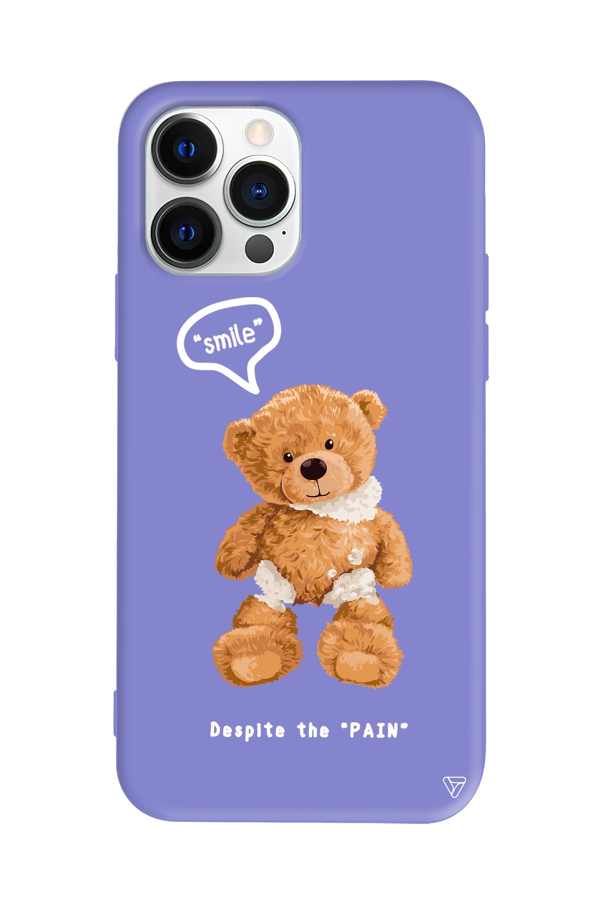 Ayıcık Lansman Model İçi Kadife Silikon Telefon Kılıfı