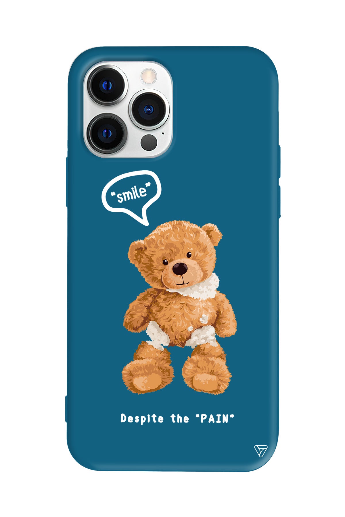 Ayıcık Lansman Model İçi Kadife Silikon Telefon Kılıfı