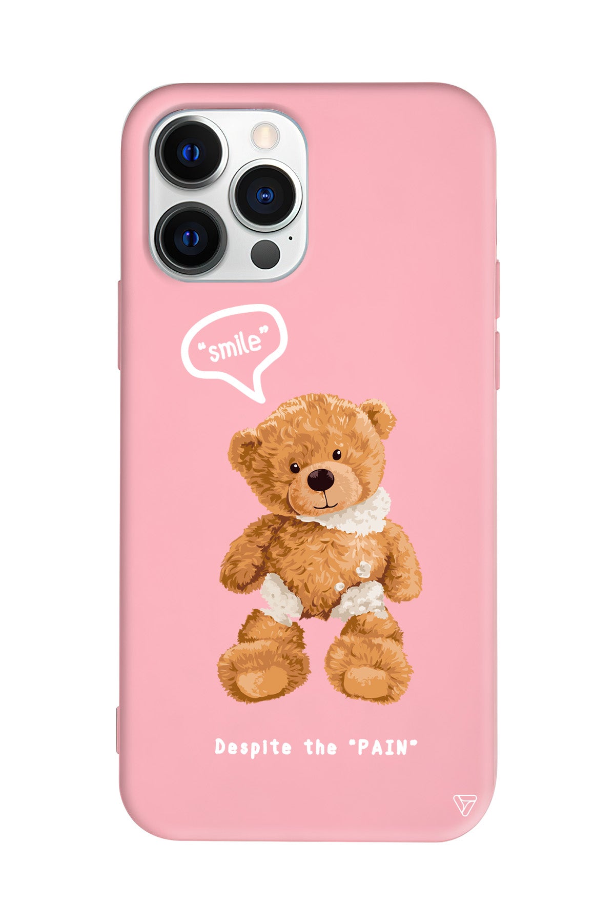 Ayıcık Lansman Model İçi Kadife Silikon Telefon Kılıfı