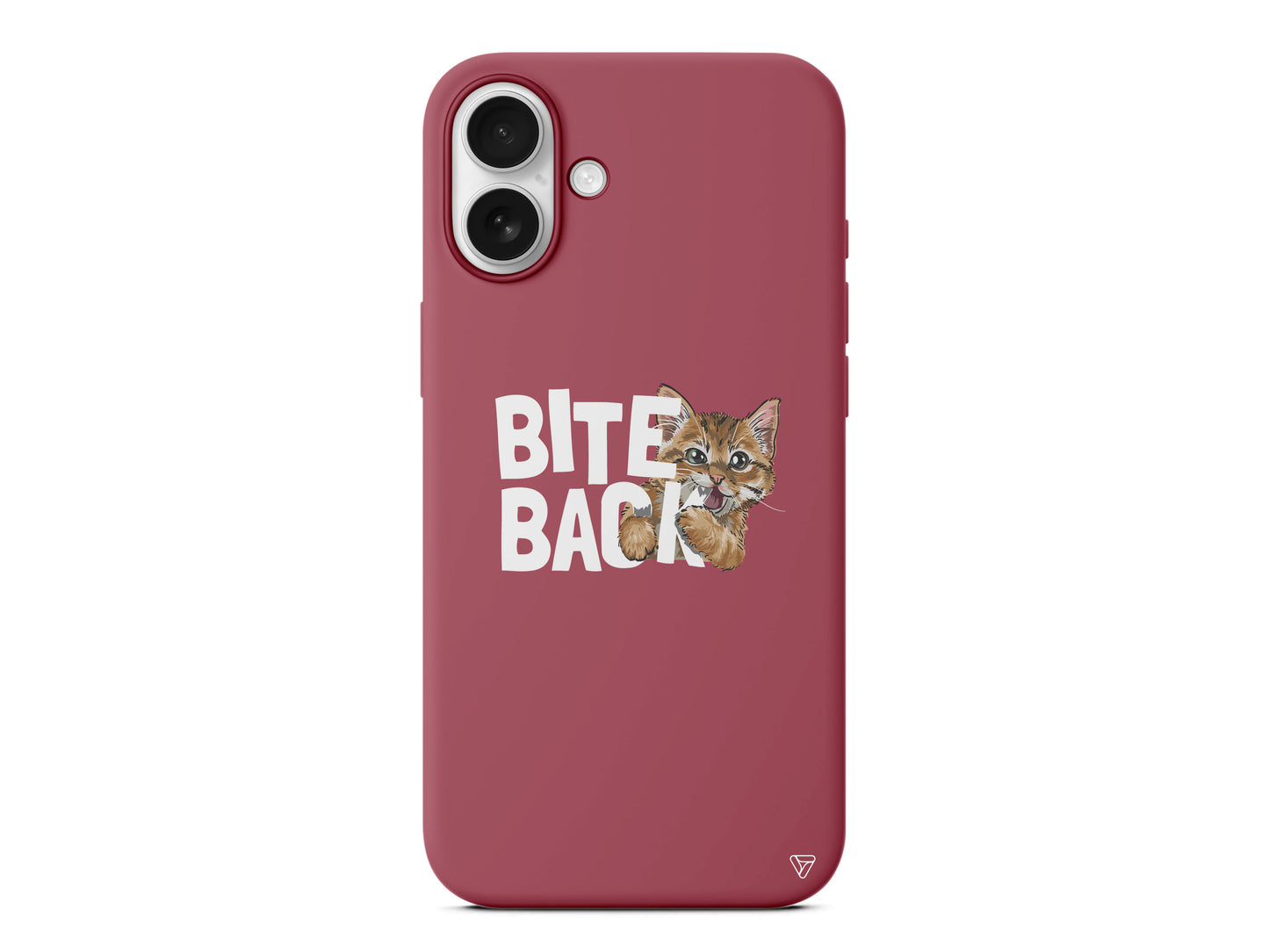 Harf Isıran Kedi Lansman Model İçi Kadife Silikon Telefon Kılıfı