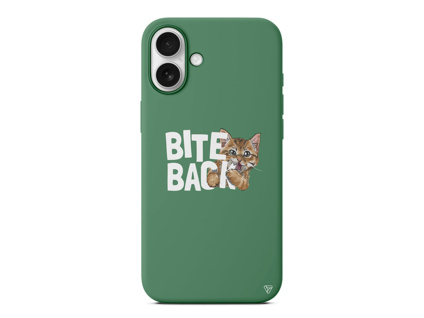 Harf Isıran Kedi Lansman Model İçi Kadife Silikon Telefon Kılıfı