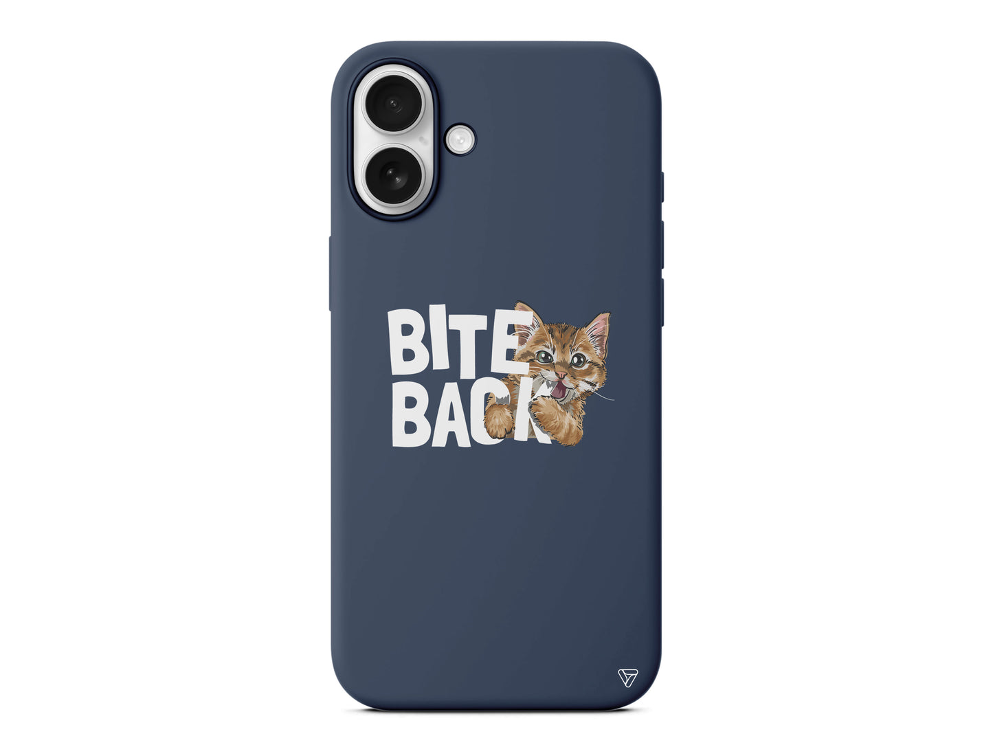 Harf Isıran Kedi Lansman Model İçi Kadife Silikon Telefon Kılıfı