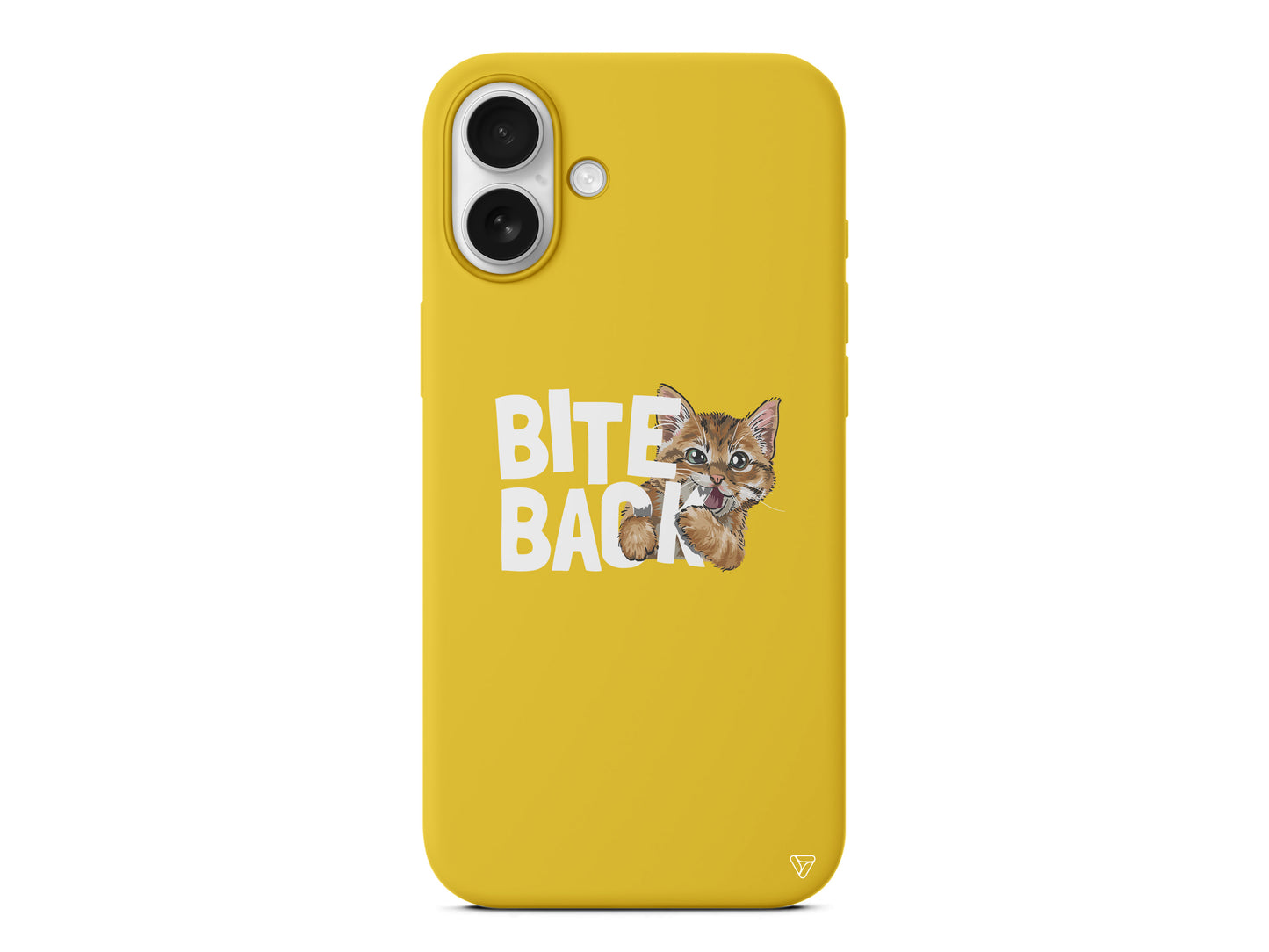 Harf Isıran Kedi Lansman Model İçi Kadife Silikon Telefon Kılıfı