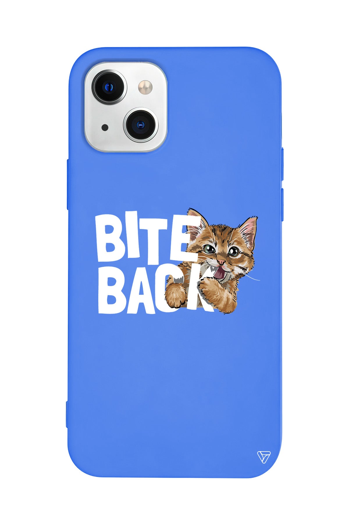 Harf Isıran Kedi Lansman Model İçi Kadife Silikon Telefon Kılıfı – Plus Serisine Özel