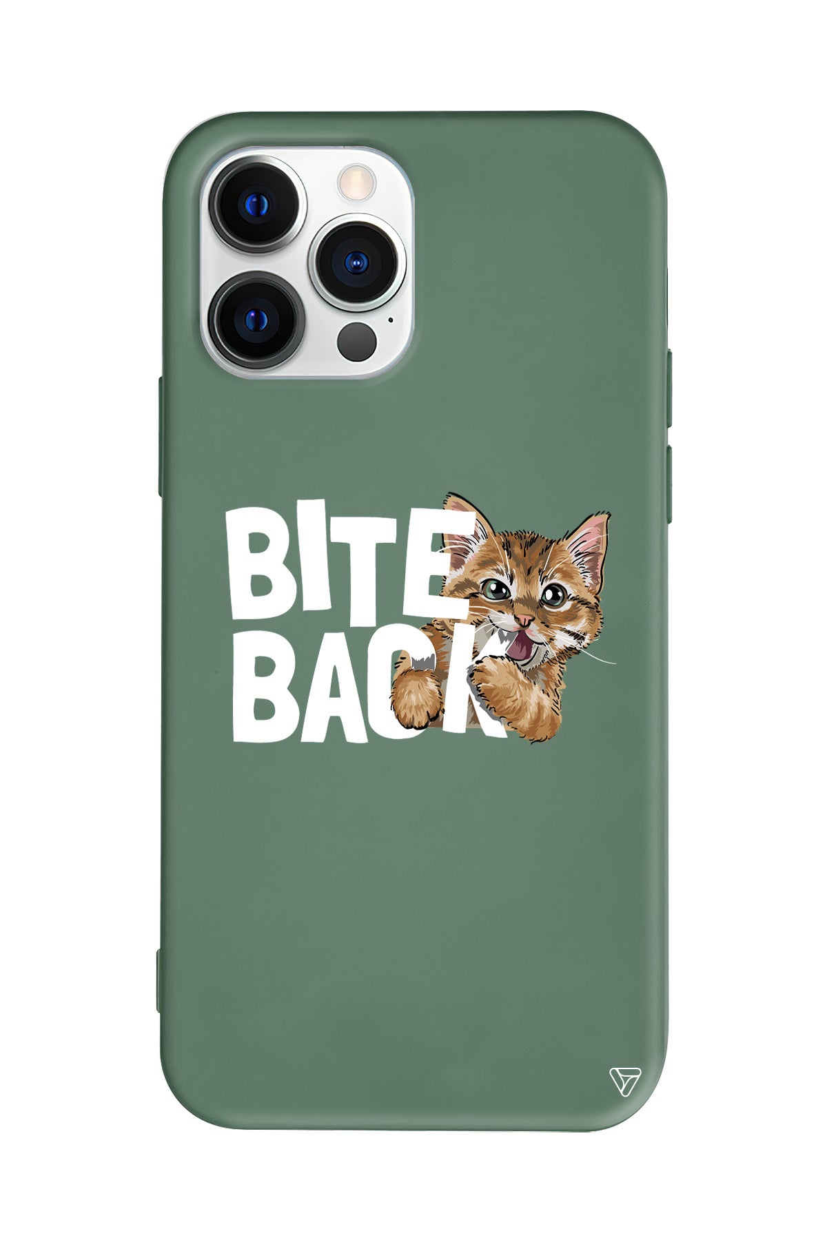 Harf Isıran Kedi Lansman Model İçi Kadife Silikon Telefon Kılıfı